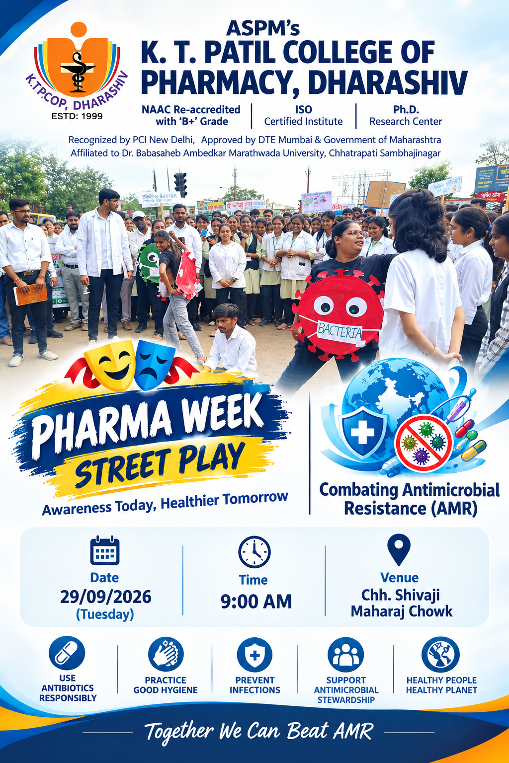Pharma Week – Street Play on Antimicrobial Resistance
